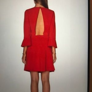 Orange dress
